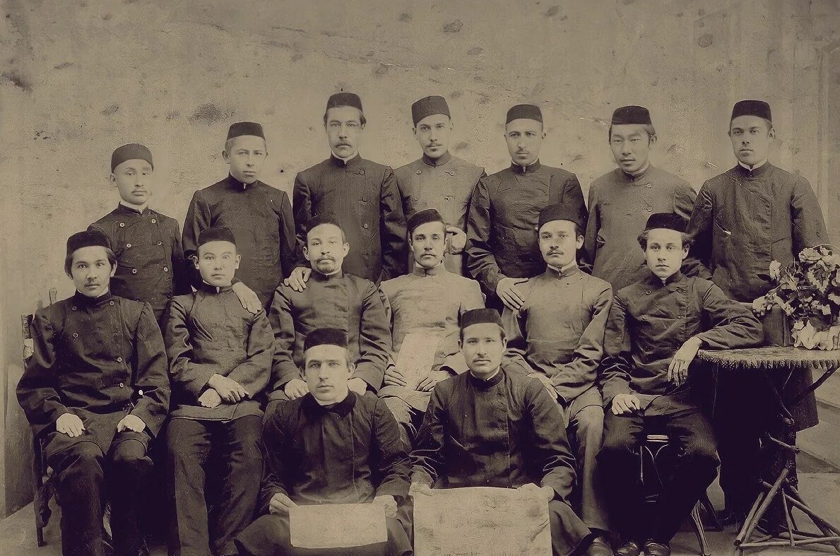 
Шакирды казанского медресе "Мухаммадия". 1906 г. Фото Национальный музей РТ.
Фото: из открытых источников (соц. сети) vk.com