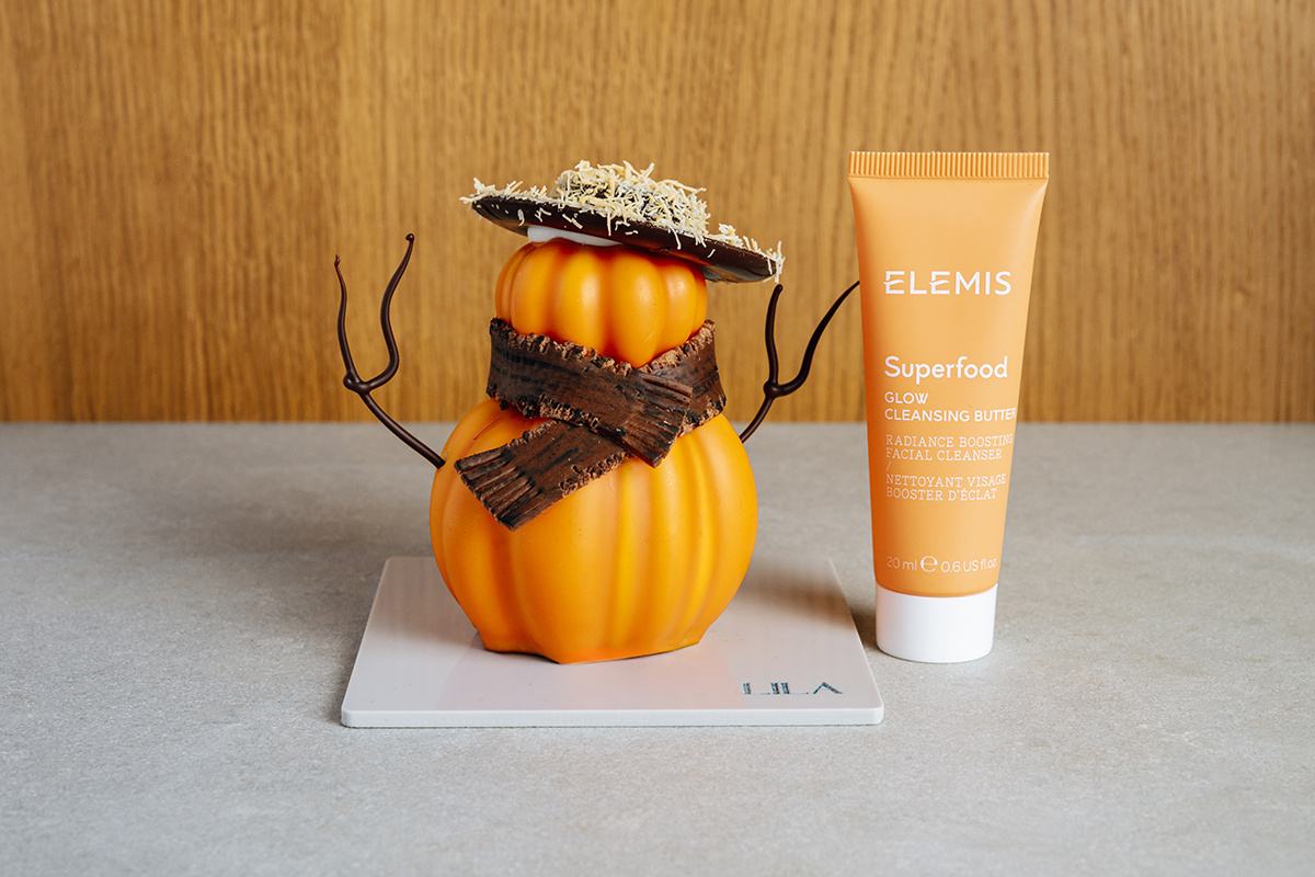 LILA Pastry × Elemis: Pumpkin Chic📷Десерт от LILA Pastry × Elemis: Pumpkin Chic