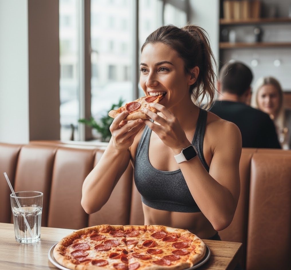 Даже пицца может быть частью правильного похудения — если знать, как работает читмил.