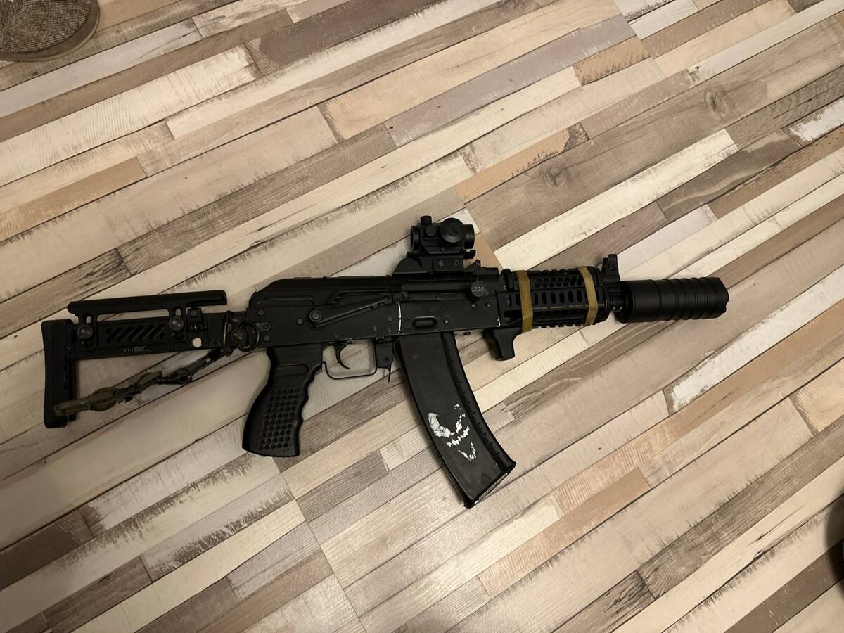 моя окончательная сборка АК-74У