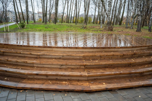    В парке имени Кирова завершается третий этап благоустройства