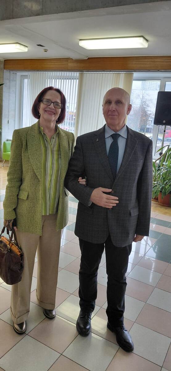 С поэтом Чистяковой Наталией Дмитриевной 