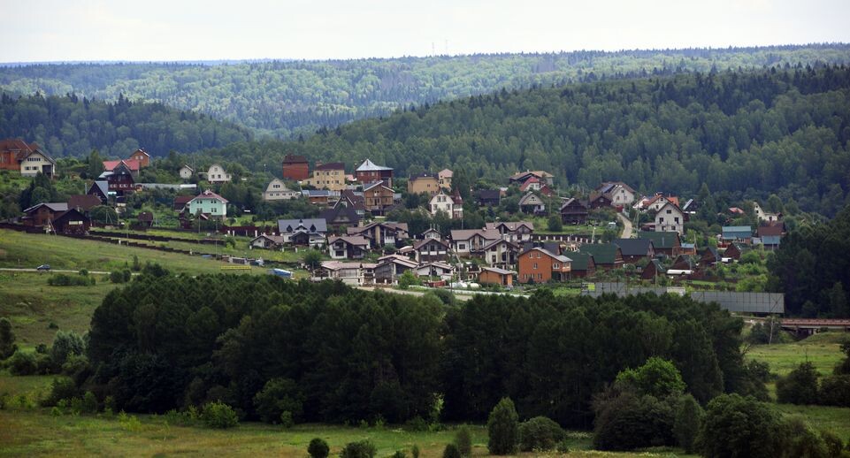    Коттеджный поселок в Дмитровском районе / Медиасток.рф