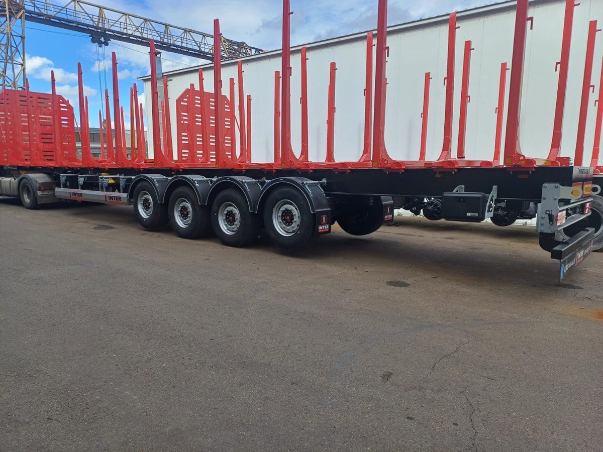 Новый сортиментовоз 4 оси — готов к работе!