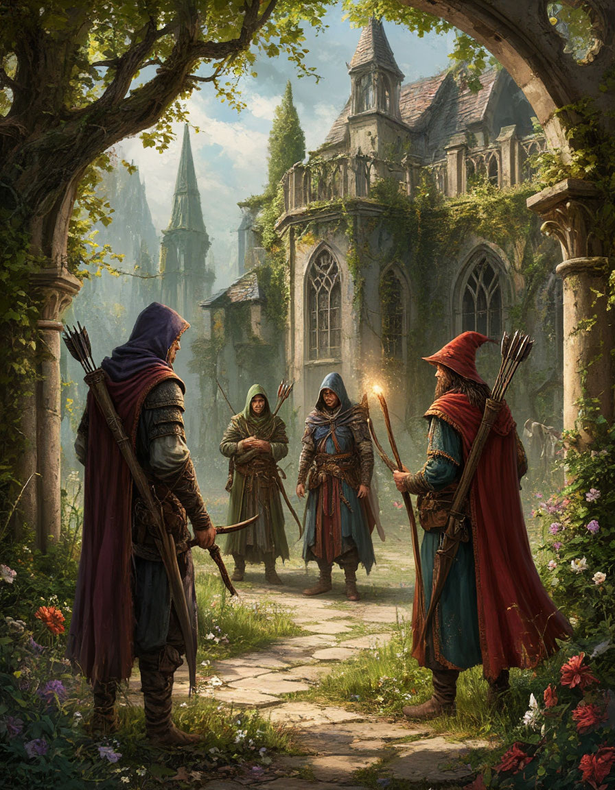 Поиски Сесилии. Картинка создана нейросетью по заданию автора.