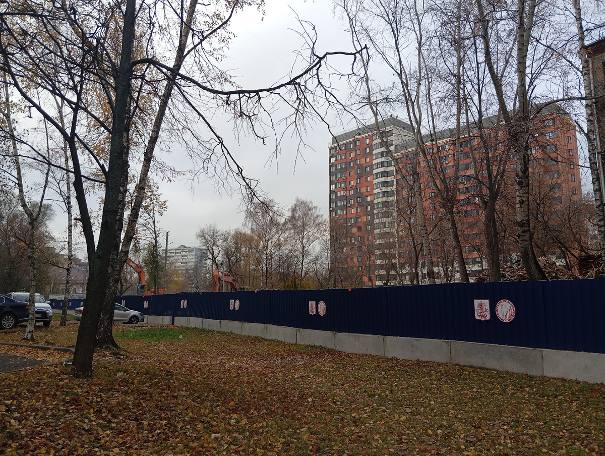 Обломки на месте дома 39к1