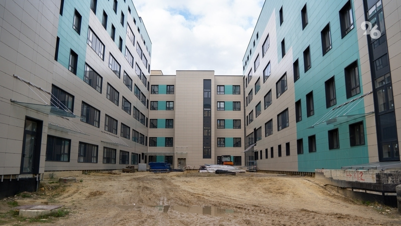    Общая площадь нового здания ставропольского онкодиспансера — 48 тыс. кв. метров Фото: Александр Скрыпник / / ИА «Победа26»