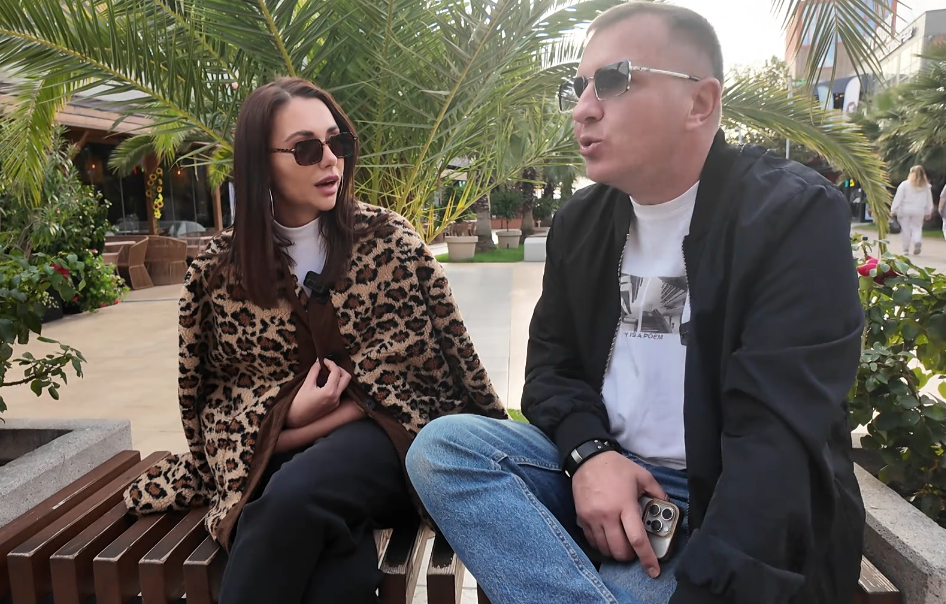 Илья Яббаров и Лена Тепловодская (фото из эфира на «Okko»)