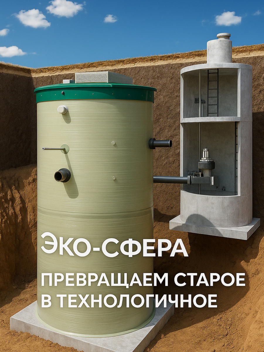 Эко-Сфера: как мы превращаем обычные КНС в технологичные станции будущего