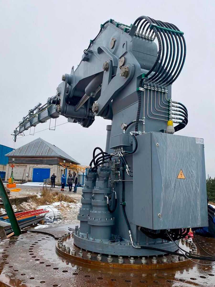 Проектирование судового крана. Автор проекта Юрий Бурков