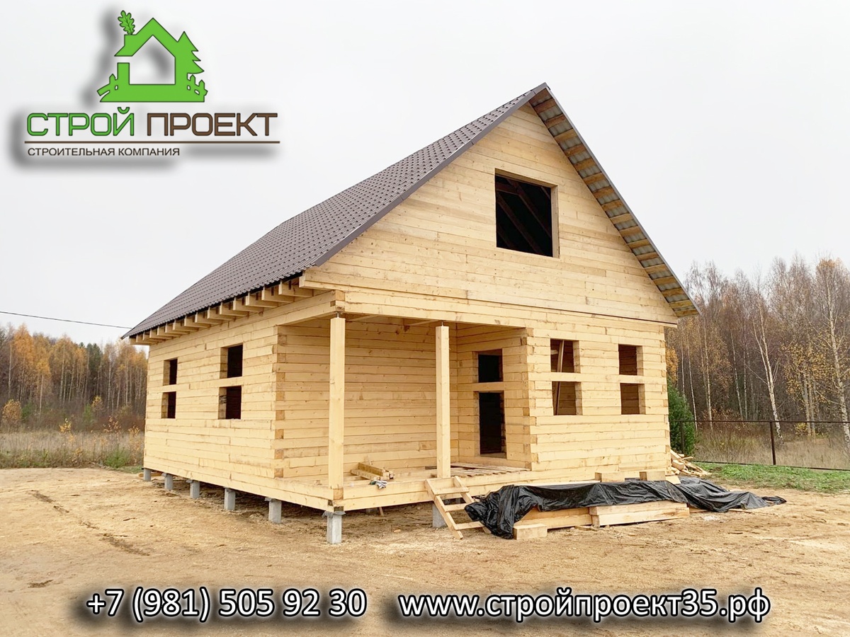 Дом из бруса