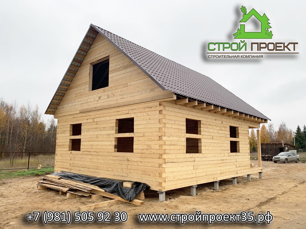 Дом из бруса