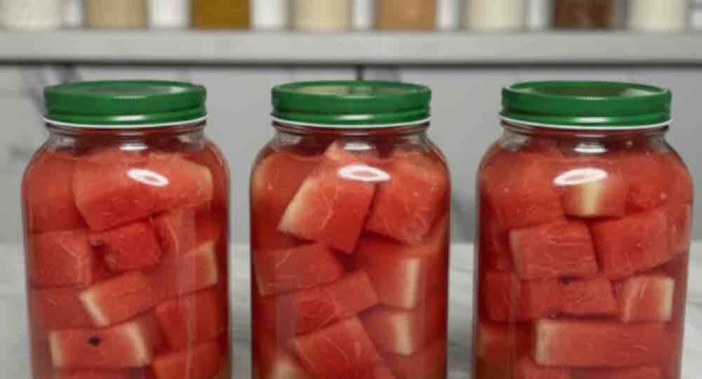 Маринованные арбузы получаются "КАК СВЕЖИЕ"