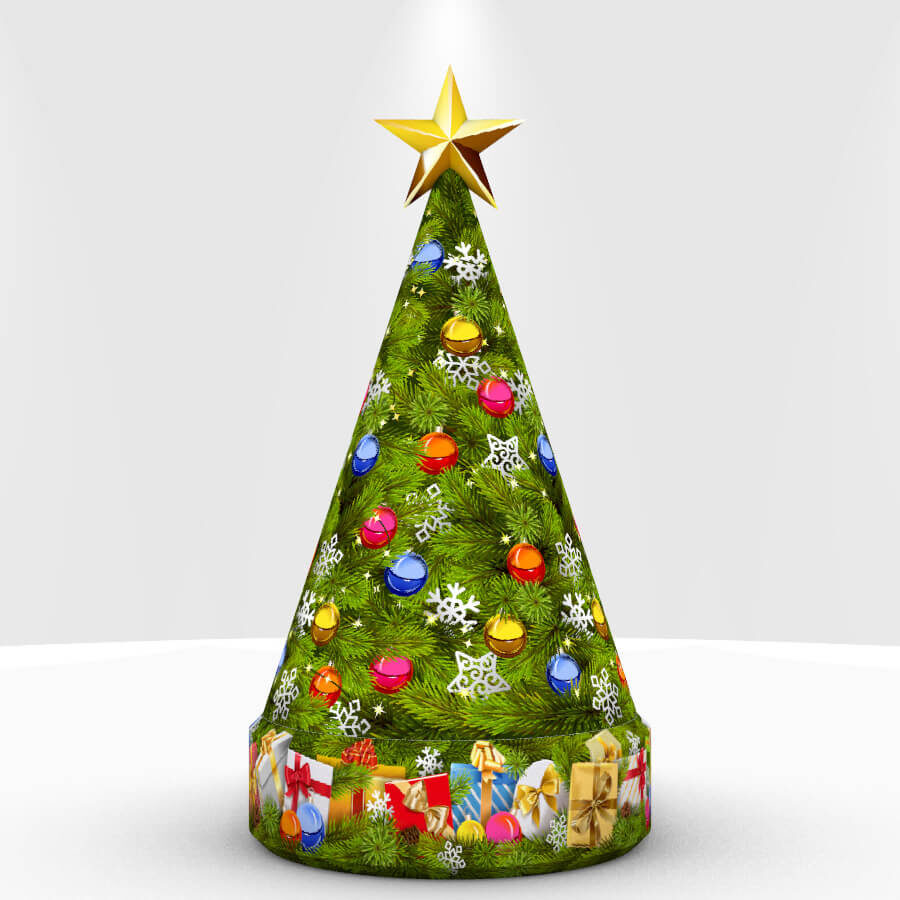 🌲 Надувная Елочка с мягкими лапами 