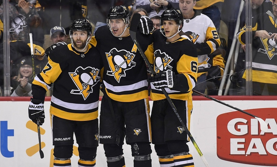    4 очка Малкина принесли победу «Питтсбургу» в товарищеском матче с «Оттавой». Фото: Global Look Press