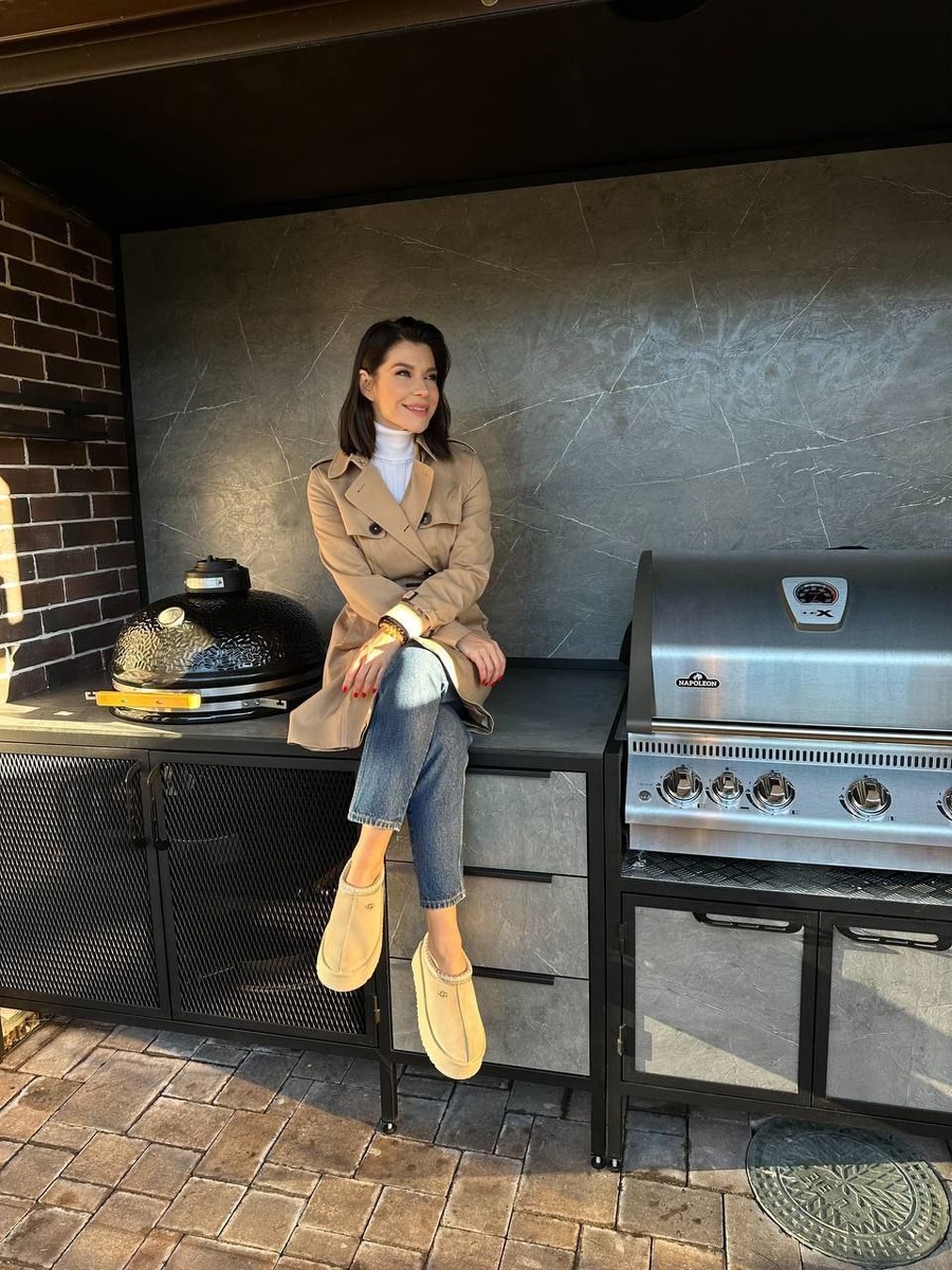 Екатерина Волкова с гриль-зоной от Bestmangal