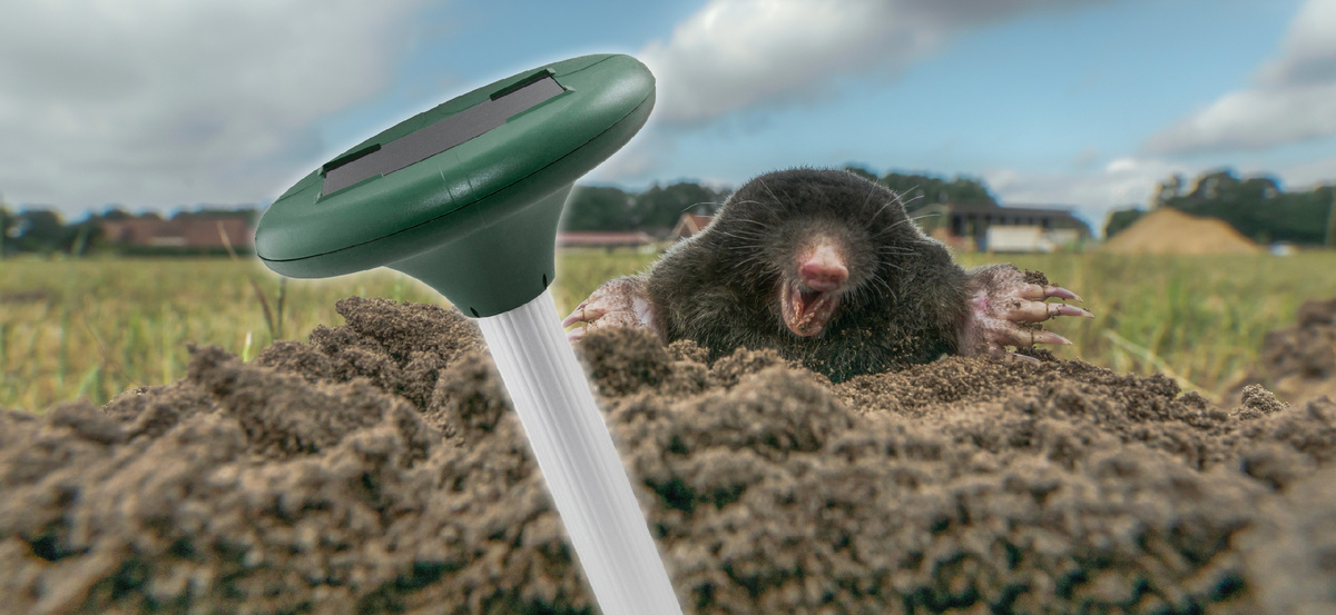 Виброотпугиватель для кротов