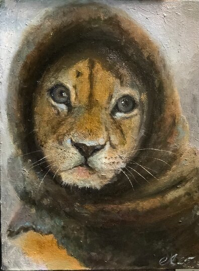    Львенок (собирательный образ)предоставлено Ларисой Хайретдиновой