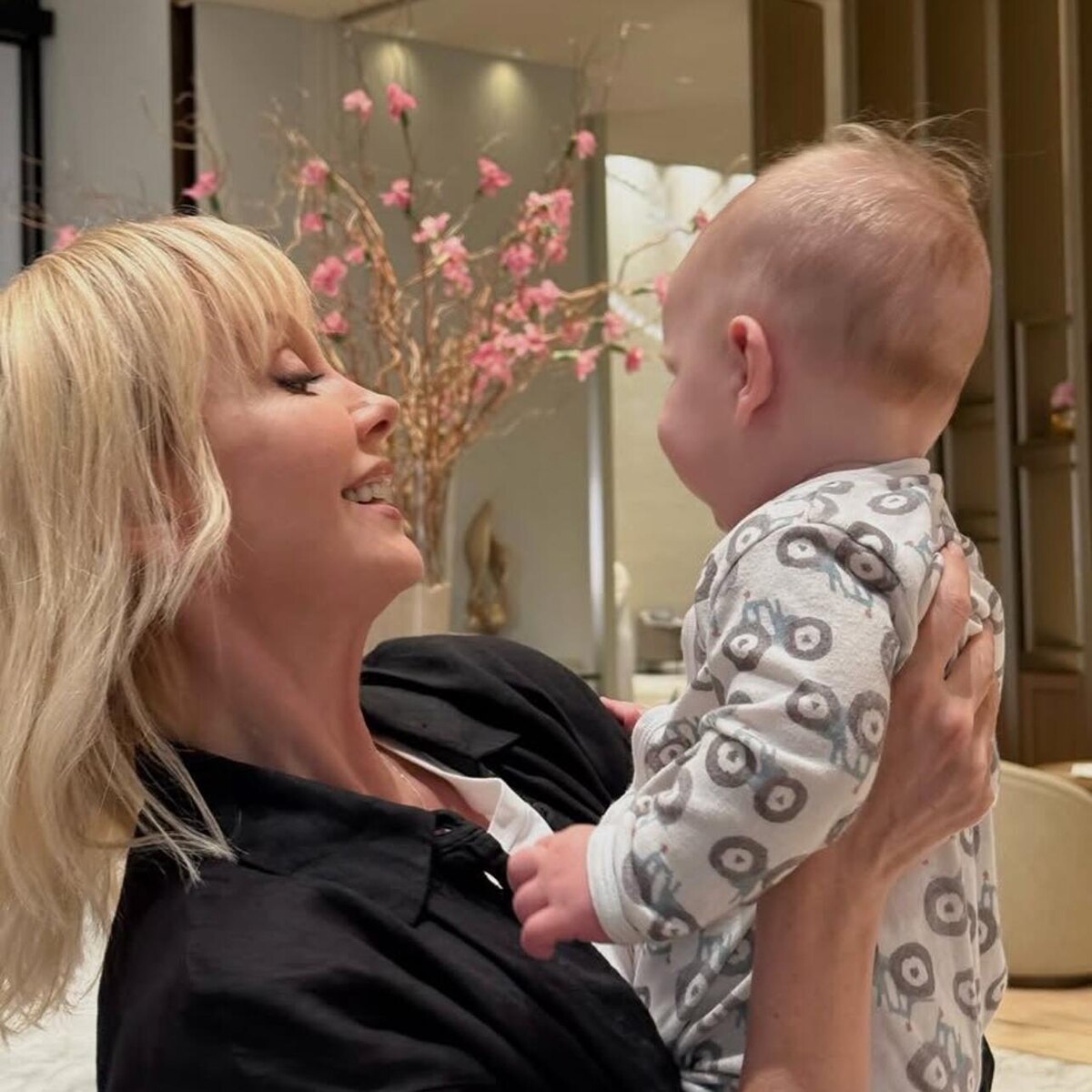    Валерия с внуком Соцсети