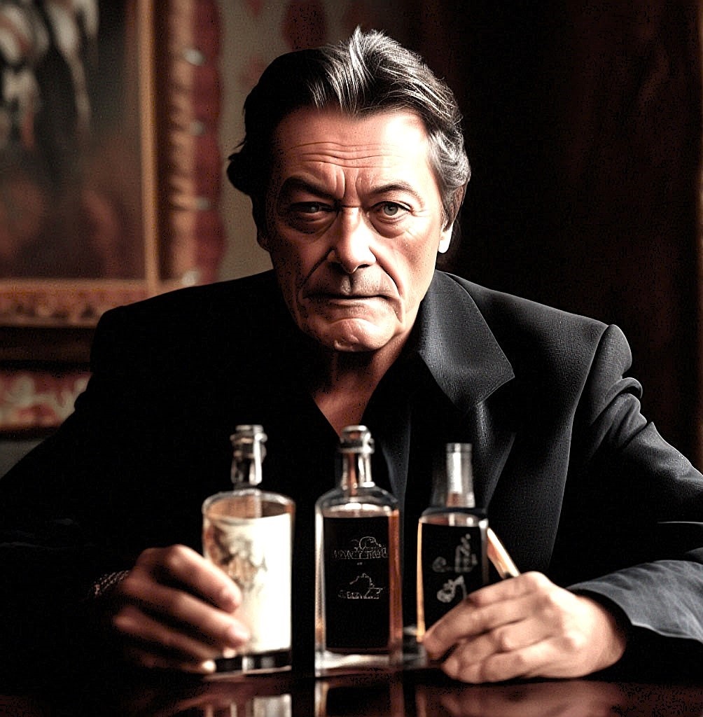 "Ален Делон не пьет одеколон..." (цитата).