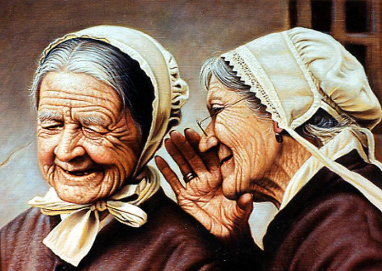 Старушкам обычно хорошо и без алкоголя.