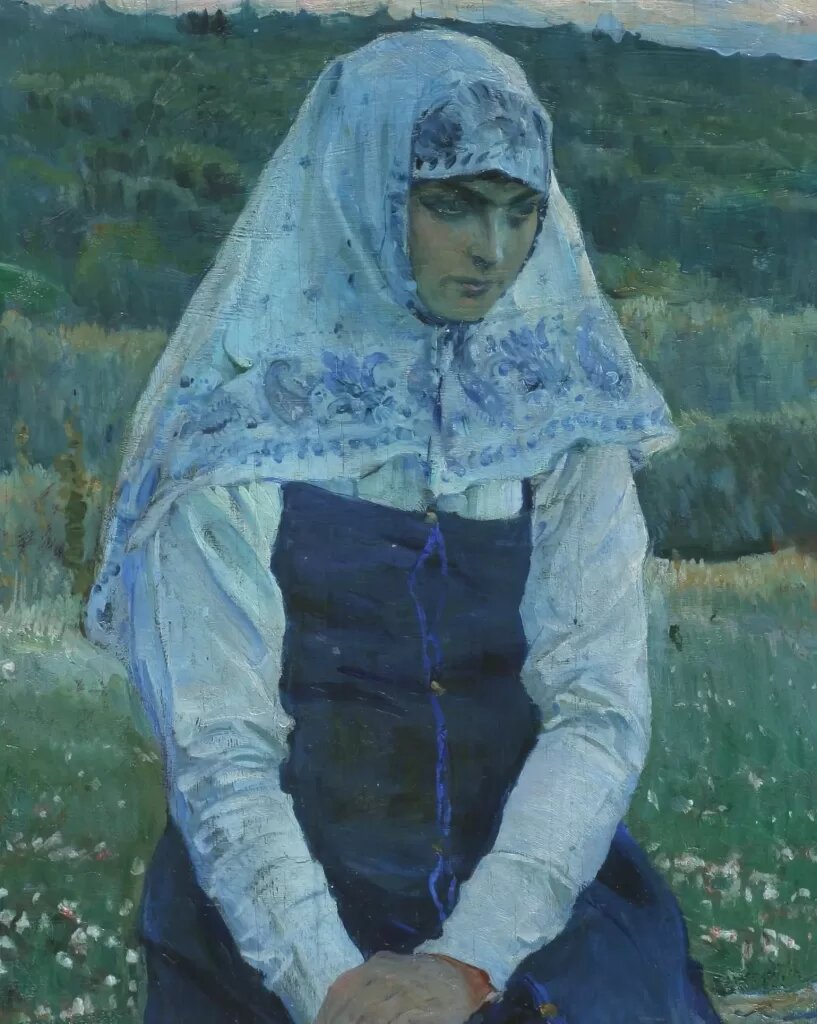 М. Нестеров. «Христова невеста» (фрагмент)
1887 г.