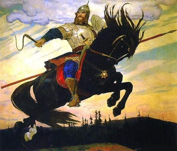 Виктор Васнецов "Богатырский скок", 1914 год