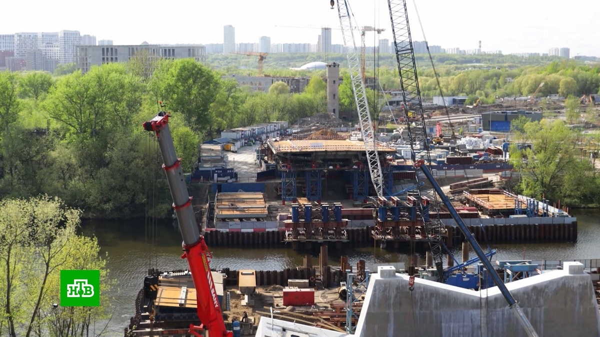      Мост-парус    через    Москву-реку    появится на западе столицы