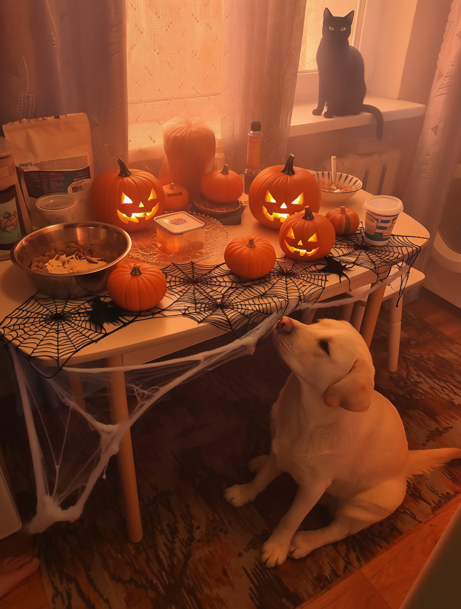 В доме появилась таинственная чёрная кошка..... Симба, что происходит???