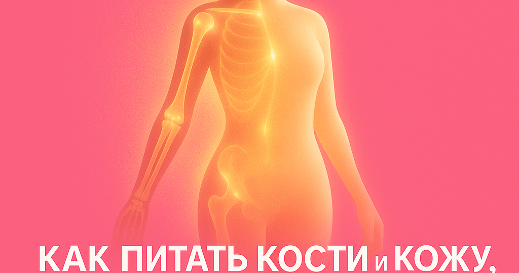 Как питать кости и кожу, чтобы тело не старело раньше времени