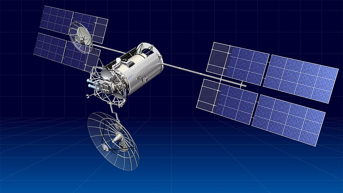 Космический аппарат "Луч-2".