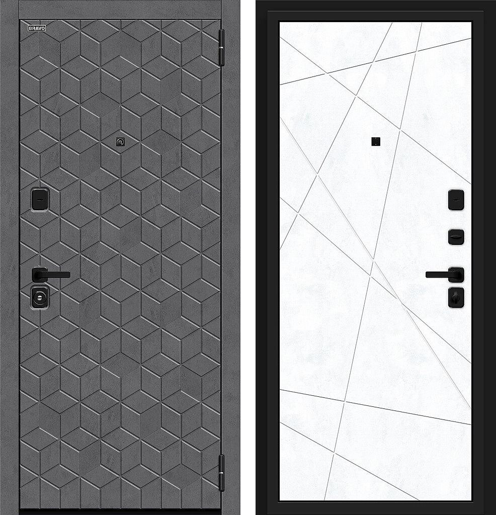 Входная дверь в квартиру Браво Кьюб