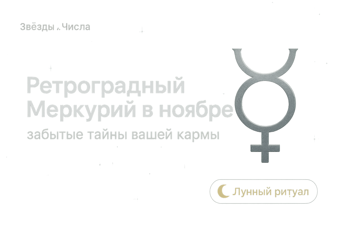    Ретроградный Меркурий в ноябре забытые тайны вашей кармы и как провести ритуал на очищение ожиданий Мария
