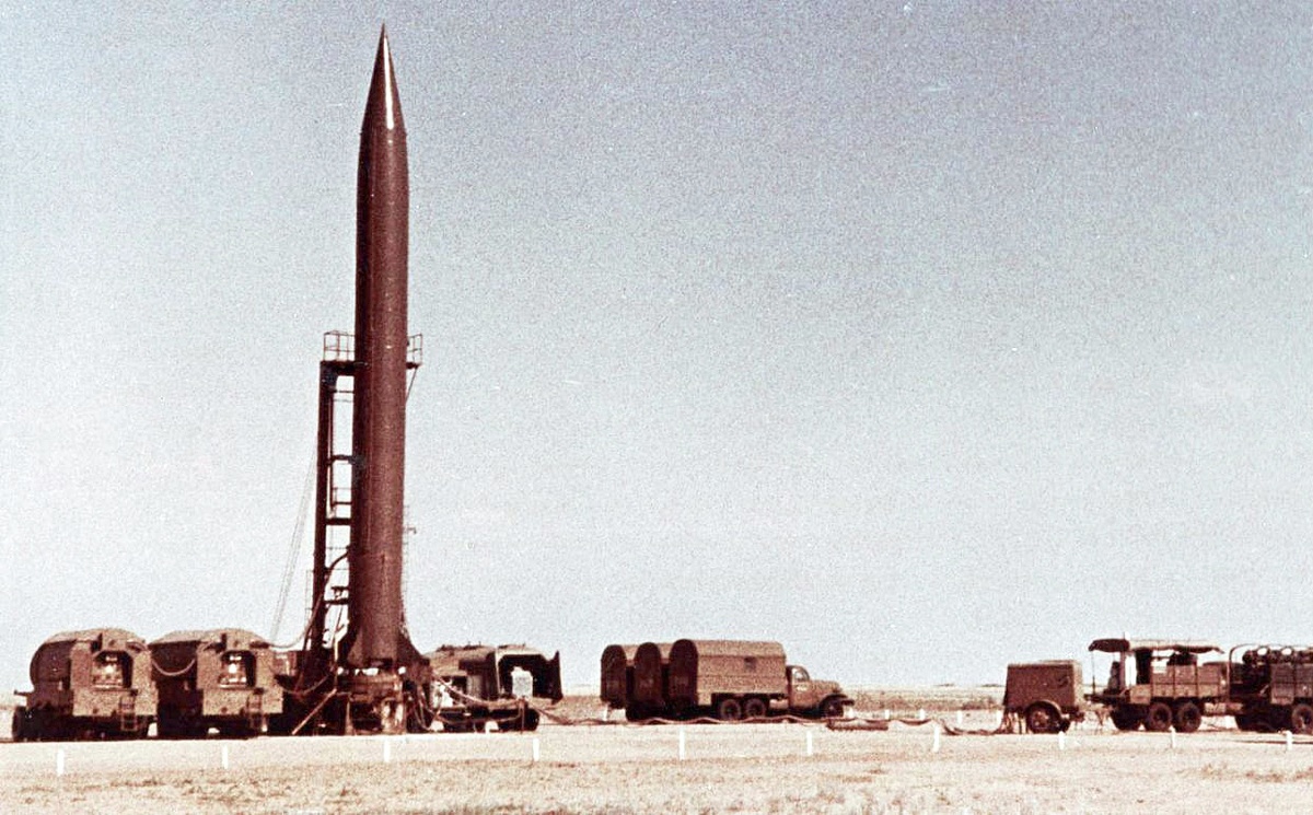 Подготовка к запуску Р-5М.