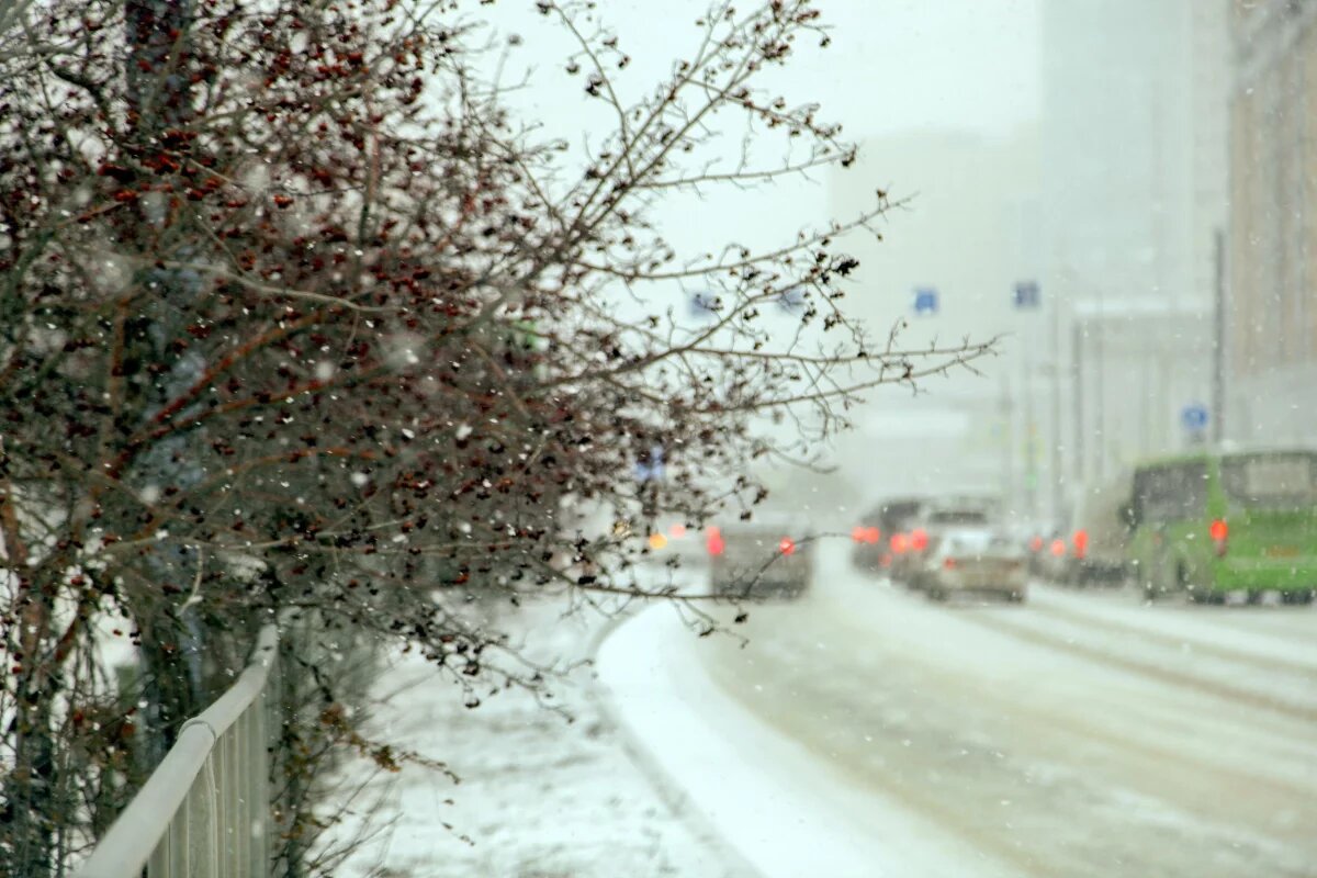    В Тюменской области прогнозируют мокрый снег и гололед