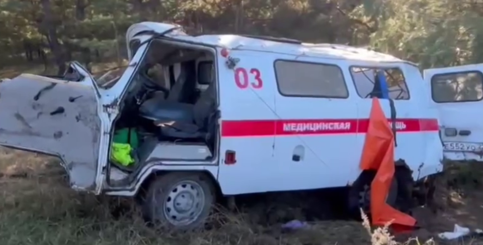    Место аварии. Источник: Пресс-служба полиции Алтайского края