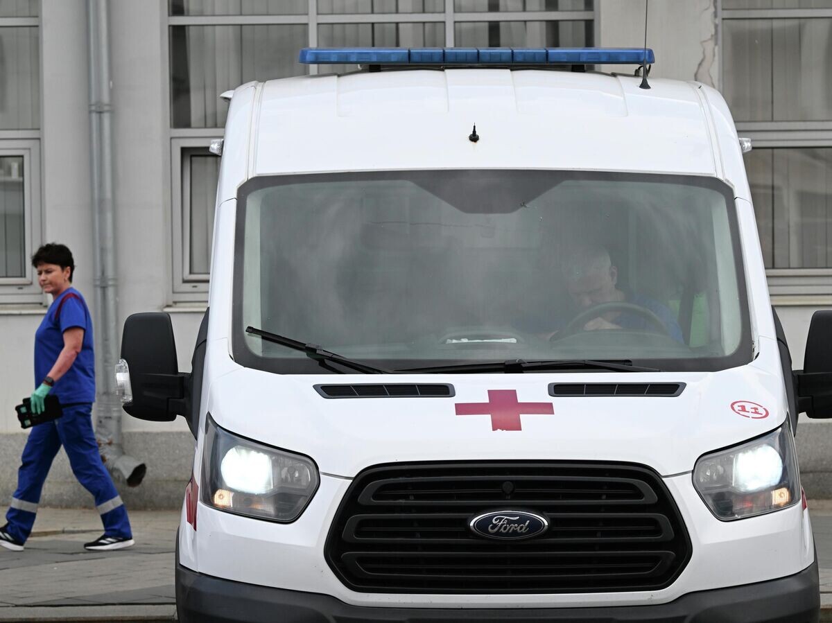    Автомобиль скорой помощи© РИА Новости / Пелагия Тихонова