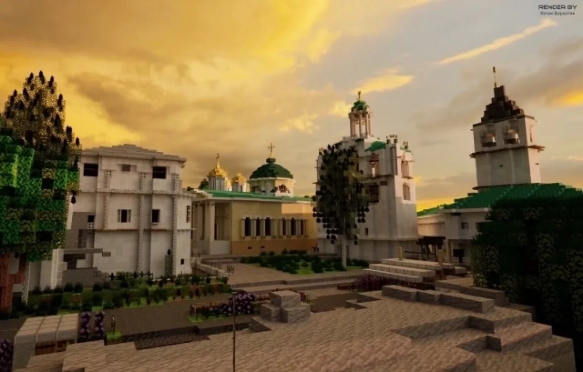    Школьник из Зеленограда создал Ярославский музей-заповедник в Minecraft