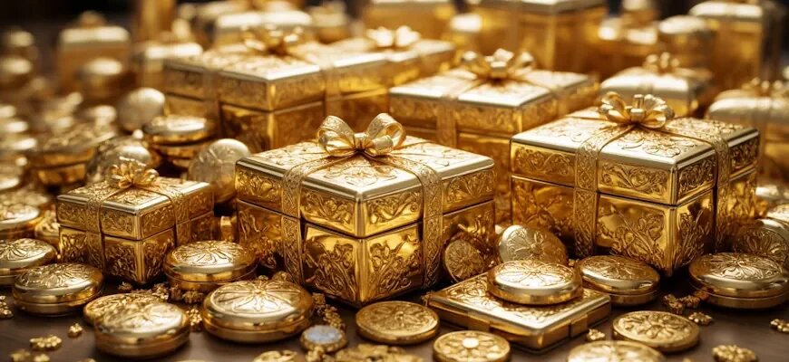 золото в подарок
