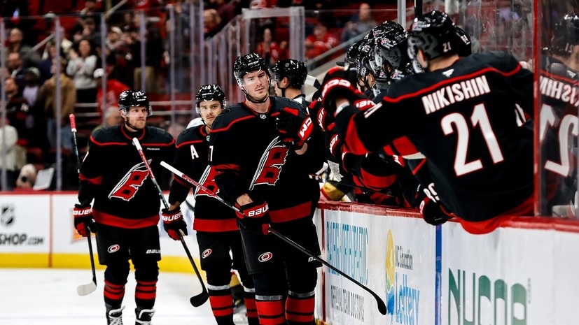     Форвард «Каролины» Андрей Свечников Gettyimages.ru Jaylynn Nash / Stringer