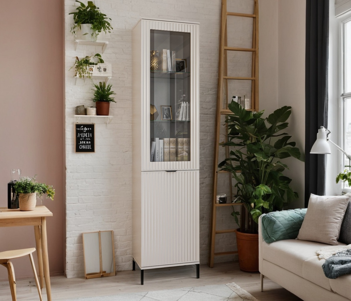 Шкаф-витрина Турин СБ-3567