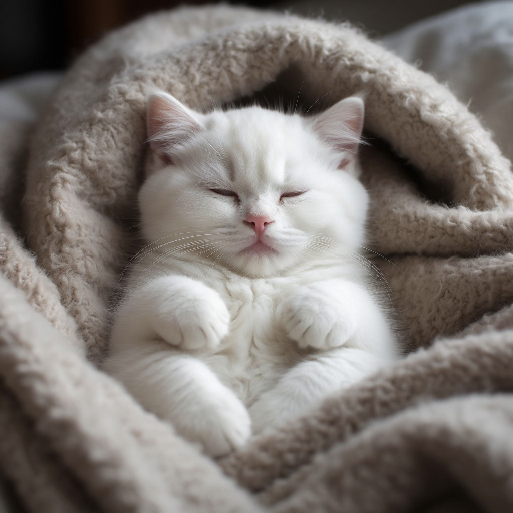 котенок моей дочери)