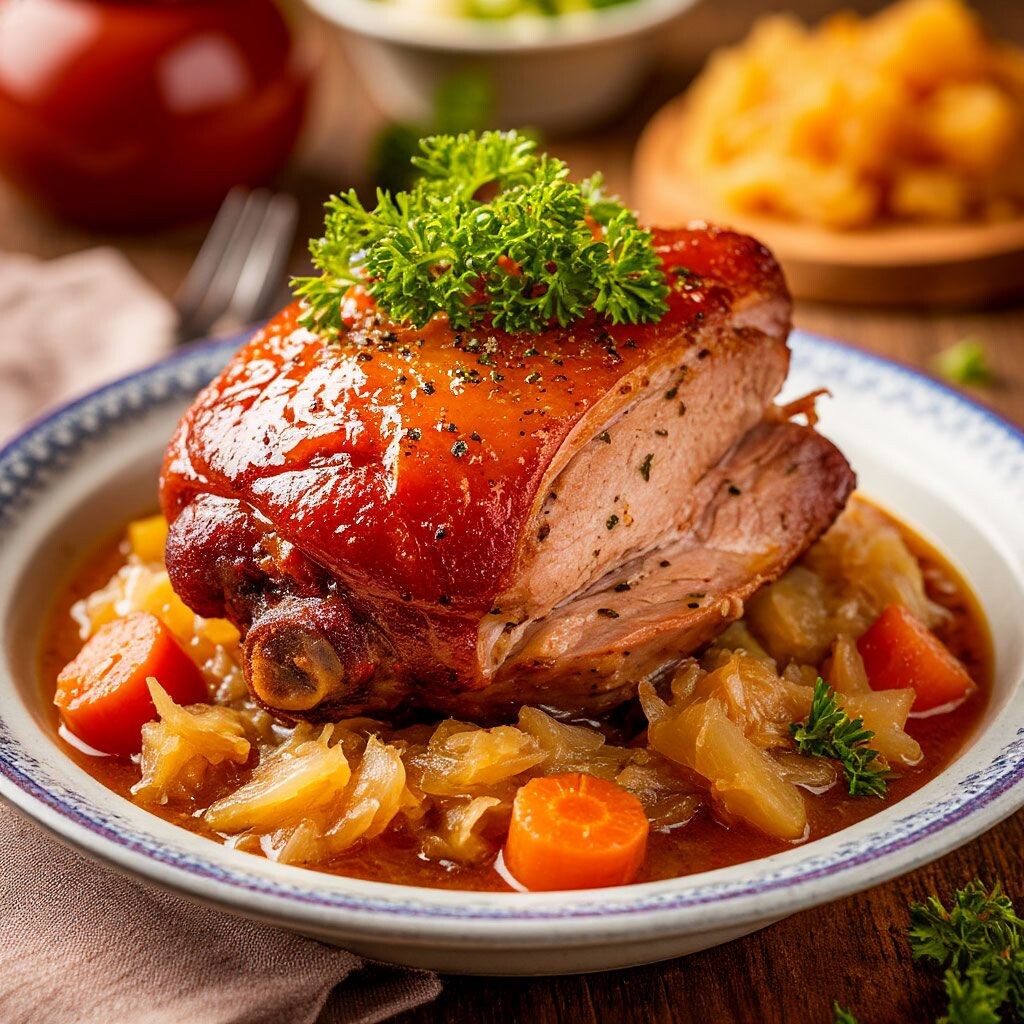 рулька по Баварски 