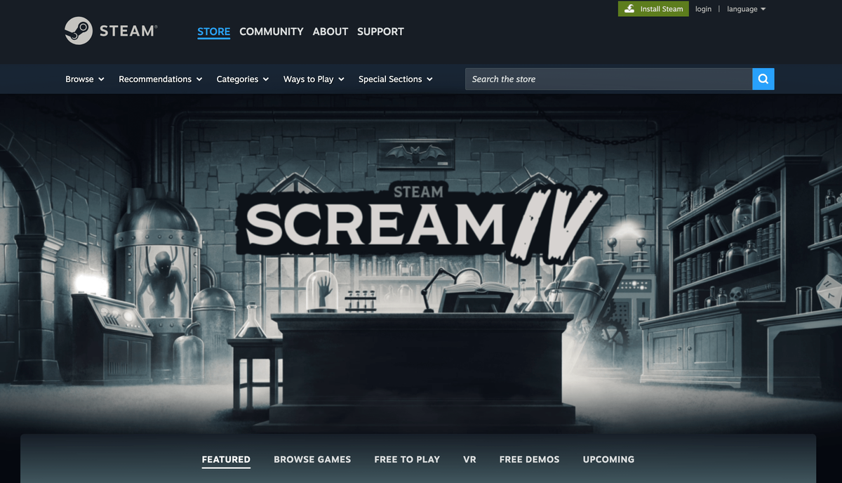 Steam Scream Fest 2025