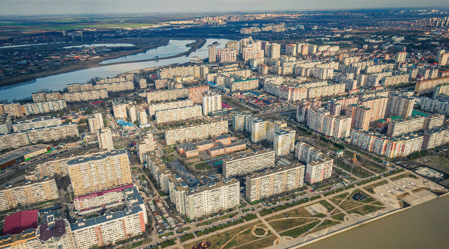     Юбилейный микрорайон Фото Антона Быкова, Юга.ру