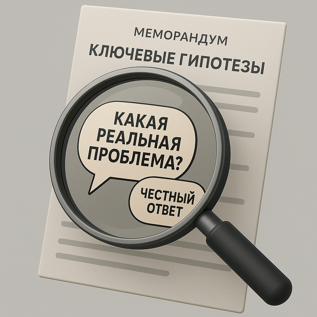 Ключевые гипотезы