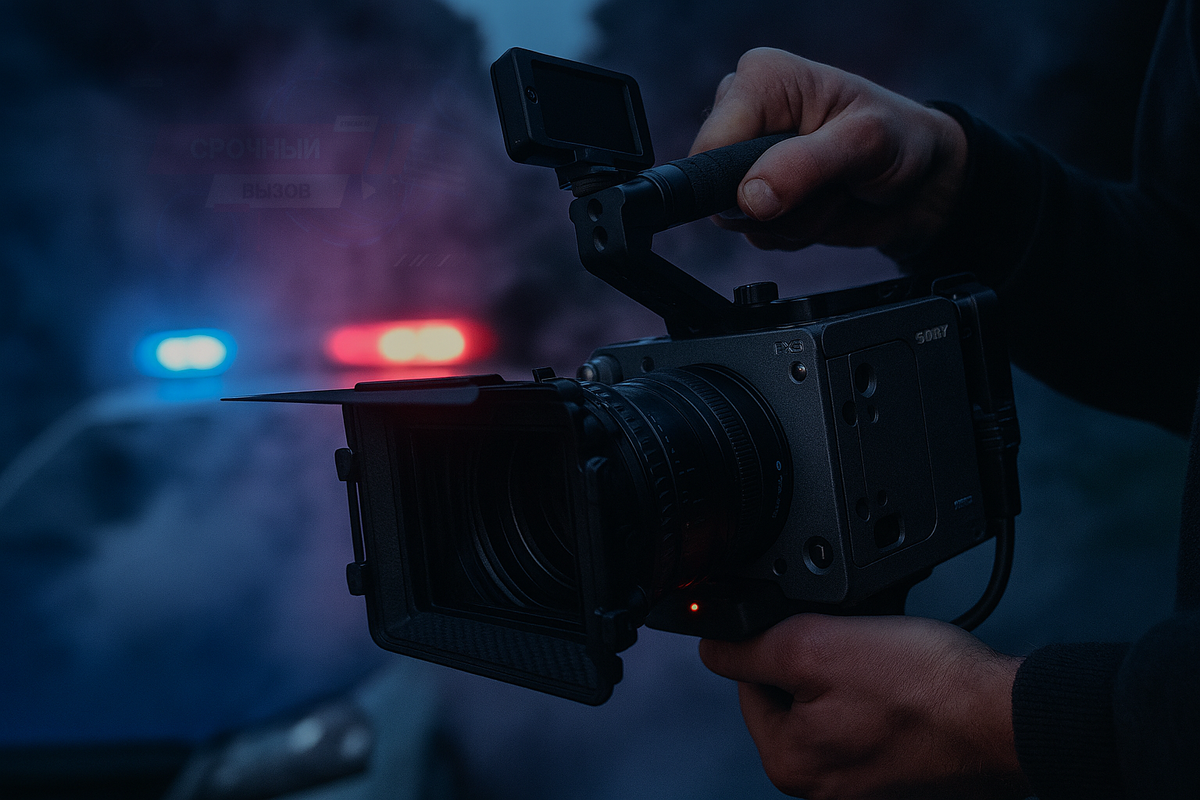 Камера Sony в обвесе.