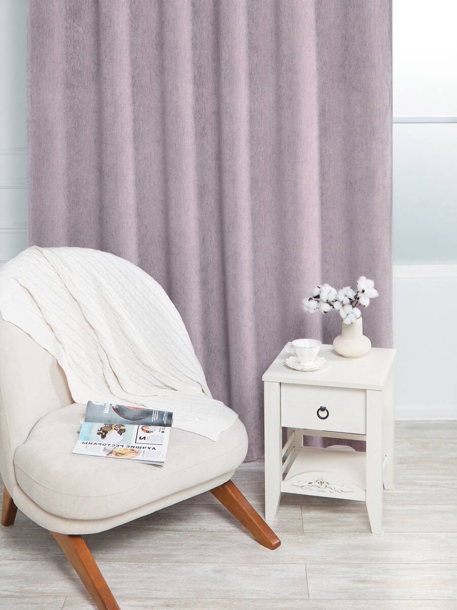 Шторы шенилл блэкаут из коллекции “Кейт” от “SANPA HOME”