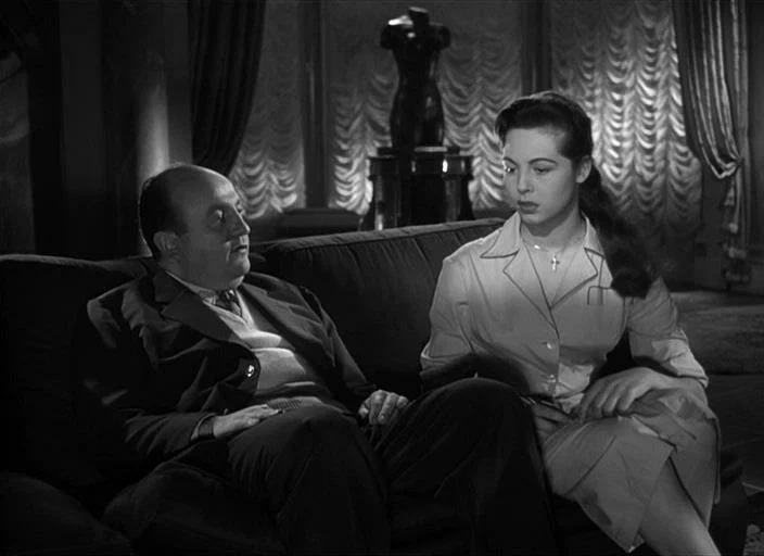 Одна из первых ролей Мишель в кино – к/ф «Поворот дверной ручки» 1957 г. Источник: kinopoisk.ru