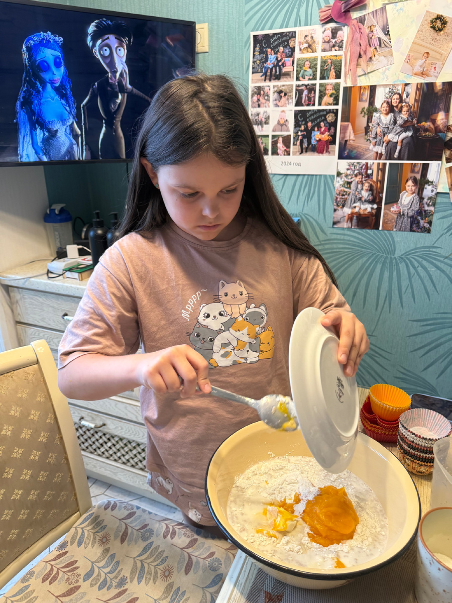 Мой юный повар и главная булочка